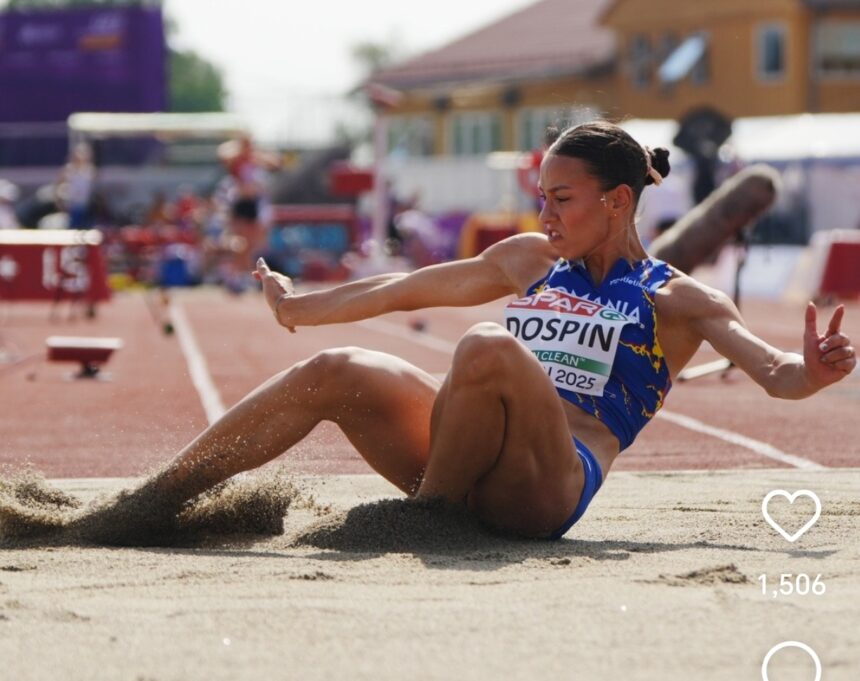 atleta de la csm constanta alexia dospin este campioana europeana de tineret 687aa969e8977