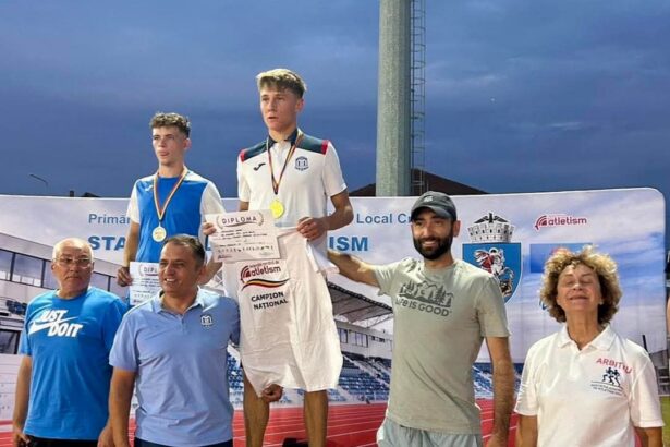 atletul de la cs medgidia alin mihai savlovschi campion in proba sa favorita la nationalele u20 68873dad6e5b1