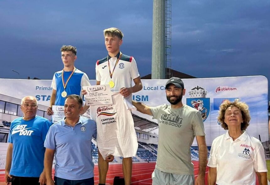 Atletul de la CS Medgidia, Alin Mihai Șavlovschi, câștigător al probei sale favorite la Naționalele U20 1 atletul de la cs medgidia alin mihai savlovschi campion in proba sa favorita la nationalele u20 68873dad6e5b1
