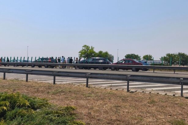 coliziune in lant pe autostrada a2 sapte masini implicate trafic restrictionat spre litoral 686e4613df530