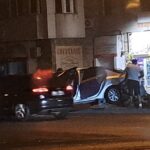 constanta accident in intersectia de la capitol un autoturism a ajuns pe trotuar 688930b17b10e