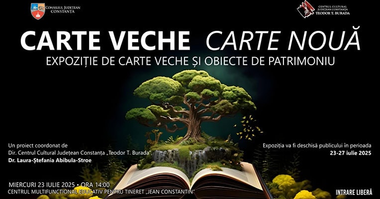 Expoziție de carte veche și obiecte de patrimoniu la Constanța cu tema „Războaie de-a lungul timpului” 1 expozitie de carte veche si obiecte de patrimoniu la constanta tematica razboaie de a lungul timpului 687e0692c75fc