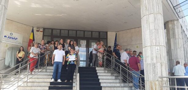 foto continua protestele la anaf in contextul masurilor de austeritate 68638562c49ac