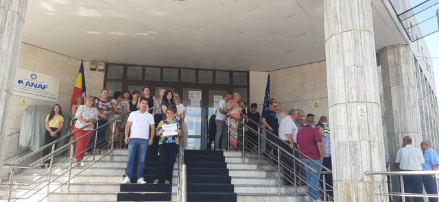 foto continua protestele la anaf in contextul masurilor de austeritate 68638562c49ac