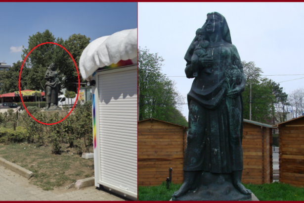 foto rod maternitate statuia din bronz a sculptorului boris caragea de pe faleza din eforie nord ascunsa dupa chioscuri sezoniere ce spun liderii organizatiilor locale psd si aur despre aceasta s 6879116b763c6