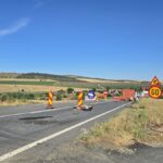 foto video restrictii de trafic pe dn 2a iata cum evolueaza lucrarile la podul de langa curcea si care sunt rutele ocolitoare 687b406244d53
