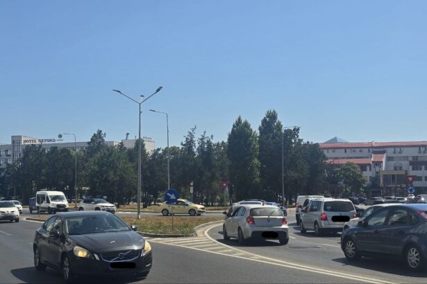 foto video trafic de cosmar la intrare in statiunea mamaia din cauza unor lucrari la carosabil 68722578b4cb7