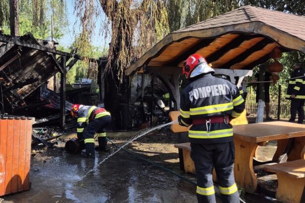 foto voluntari localnici si pompieri au luptat cot la cot sa stinga flacarile care au cuprins o casa din daeni judetul tulcea 6885049a1abcf