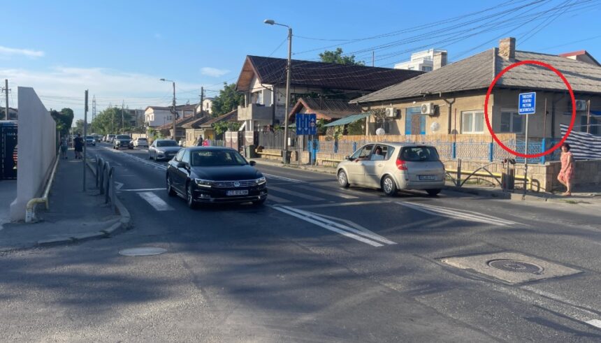 galerie foto trecere de pietoni desfiintata in eforie nord sunt semne ca traficul rutier in sudul litoralului s a imbunatatit considerabil 6883c798e15c0