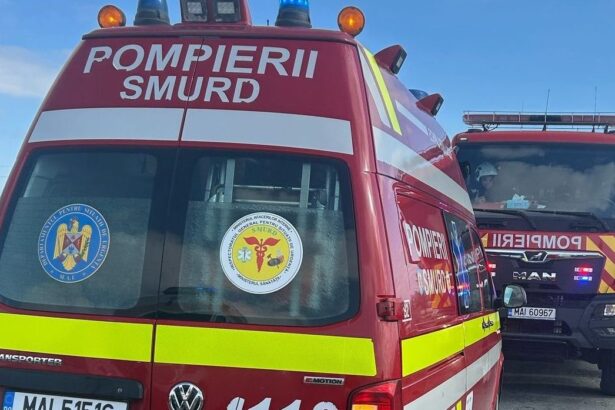 incendiu in sensul giratoriu de pe dn 39 in sensul giratoriu de la costinesti a fost afectat un camion ce transporta piatra 686f584756f0b