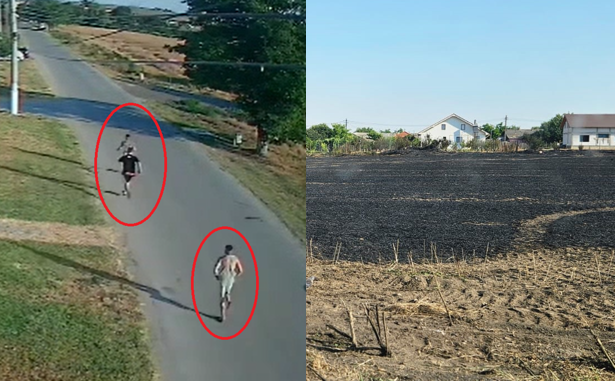 la un pas de dezastru au fost identificati tinerii care au dat foc vegetatiei uscate de langa casele din poarta alba 686d33d83d50e