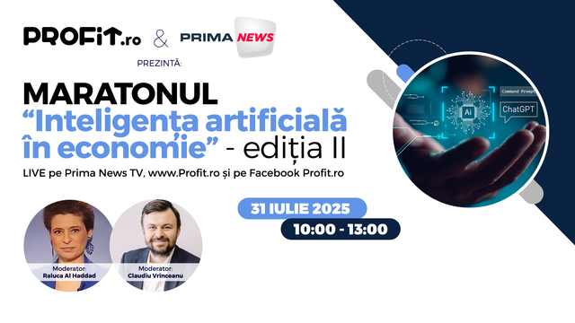 maratonul profit inteligenta artificiala in economie editia a ii a cum pot companiile sa adopte ai fara a periclita locurile de munca sau identitatea cat de rentabila este 687884a6d47fe