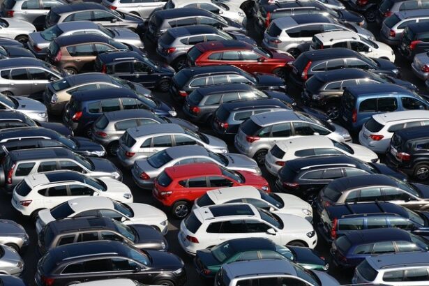 mii de masini blocate in porturile ue portul anvers bruges s a transformat intr o imensa parcare auto 68777293c4e69