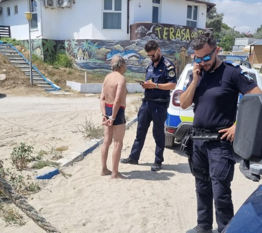 Scandal pe plajă în Eforie! Un turist a fost amendat după un conflict cu salvamarii 1 scandal pe plaja in eforie un turist a fost amendat dupa ce s a luat la harta cu salvamarii 6887679a9780f