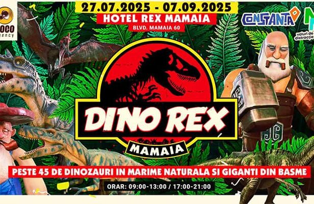 vara prinde viata in mamaia cu dino rex o experienta preistorica interactiva 68823dd36aa6f