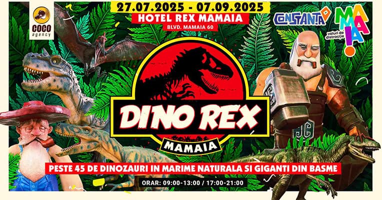 vara prinde viata in mamaia cu dino rex o experienta preistorica interactiva 68823dd36aa6f