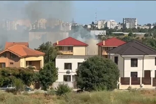 video este pericol intre case la constanta pompierii chemati de urgenta iata despre ce este vorba 6884e44ce97b8