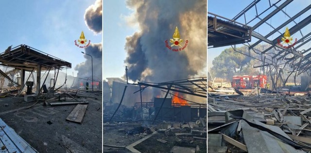 Explozie la o benzinărie în Roma 1 video explozie la o benzinarie din roma 68678b6622339