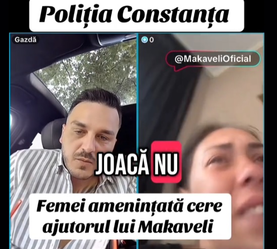video interventie a politistilor constanteni dupa un live pe tiktok o femeie i a cerut ajutor lui makaveli 6864ebc2be21a