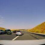 video momentul accidentului de pe a2 surprins de o camera de supraveghere 686a4e0faa206