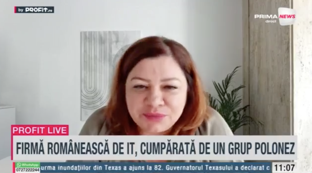 Profit.ro Live TV - Roxana Epure, Managing Partner NextUp: Probabil că o să terminăm anul cu 4,5 milioane euro cifră de afaceri. Nu exclud pe termen lung deschiderea către alte piețe. 1 video profit ro live tv roxana epure managing partner nextup probabil ca o sa terminam anul cu 45 milioane euro cifra de afaceri nu exclud pe termen lung deschiderea catre alte piete 6881bf6502f9f