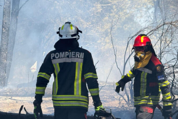 videofoto pompierii romani trimisi in franta actioneaza cu toate mijloacele tehnice pentru stingerea unui incendiu 686fdc7abc16c