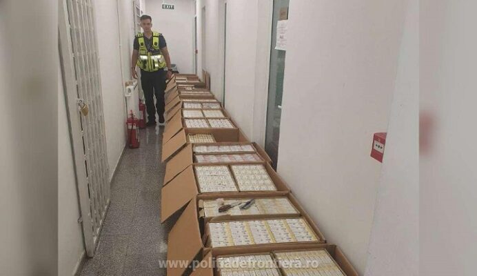 20.000 de pachete cu țigări de contrabandă, găsite de polițiștii de frontieră de la Negru Vodă 1 20 000 de pachete cu tigari de contrabanda descoperite de politistii de frontiera de la negru voda 68ad95132aee5