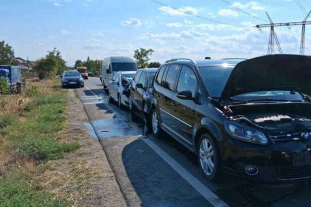 accident grav cu sase masini pe dn6 in giurgiu patru persoane au fost transportate la spital 68a1ffd5e9880