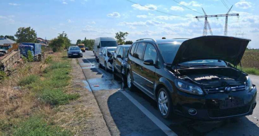 accident grav cu sase masini pe dn6 in giurgiu patru persoane au fost transportate la spital 68a1ffd5e9880