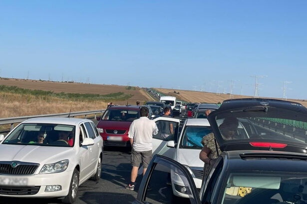 accident pe autostrada a2 bucuresti constanta spre litoral trei masini distruse trafic ingreunat 688dc36bc580a