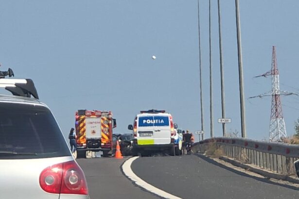 accident pe autostrada a4 pe sensul de mers de la ovidiu spre constanta s au ciocnit un tir si o dubita 689ad0021c500