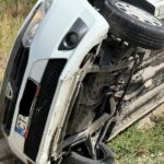 accident rutier in centrul satului nisipari un autoturism s a rasturnat 68959ae0b200e