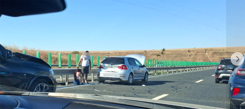 accident rutier pe a2 la iesire din cernavoda un autoturism s a izbit de parapete 68ac197d32f23