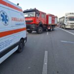 Accident grav sub podul de cale ferată la ieșirea din Lumina spre Năvodari! Pieton cu piciorul amputat de un TIR. 2 accident teribil sub podul de cale ferata de la iesire din lumina spre navodari pieton cu piciorul amputat de un tir 688c800a37317