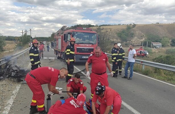 accident urmat de incendiu intre doua motociclete in judetul constanta doua persoane transportate la spital 68ac15d77e86f