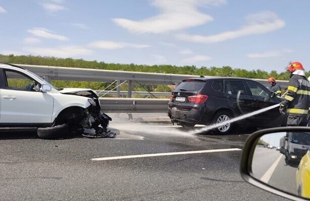 accidente rutiere pe autostrada soarelui sensul spre bucuresti in care au fost implicate 7 autoturisme 6895e811246f1
