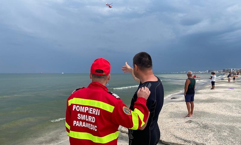alerta pe plaja neversea din constanta au fost trimise echipajele smurd si ambulanta 6894a1397ef1e