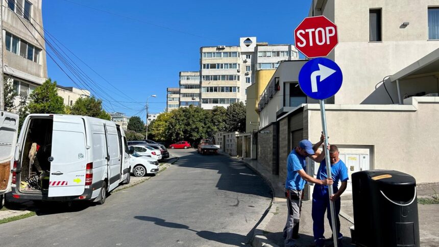 atentie soferi un tronson al strazii pescarilor din constanta va avea sens unic 68b17f1a4ecaa