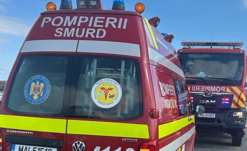 constanta un autoturism a luat foc pe strada baba novac 68a473eb20402