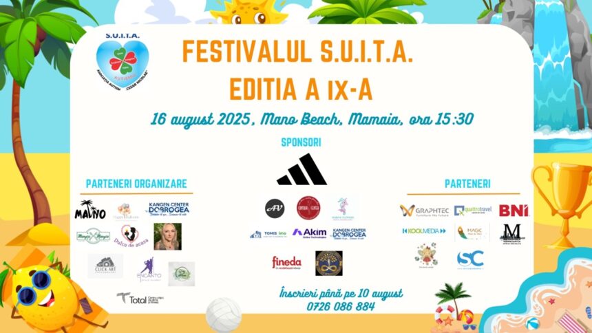 festivalul su i t a dedicat strangerii de fonduri pentru cel mai mare centru functional pentru copiii si tinerii cu dizabilitati are loc pe 16 august in mamaia vezi aici detaliile 6892216558c1b