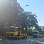 foto atentie soferi o banda de cirulatie de pe bulevardul tomis blocata vezi ce se intampla aici 68919f5db8ae0