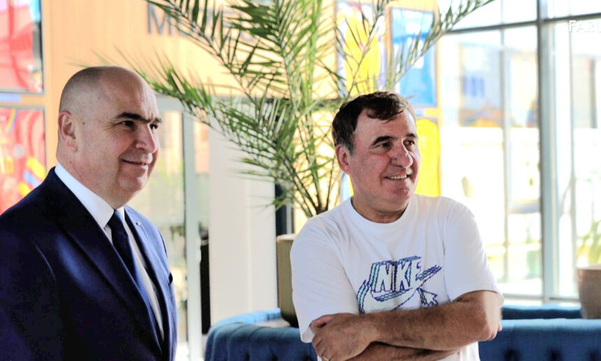 Ilie Bolojan l-a vizitat pe Gheorghe Hagi la Academia de fotbal și s-au fotografiat împreună 1 foto ilie bolojan l a vizitat pe gheorghe hagi la academia de fotbal cei doi s au fotografiat impreuna 689f3edee25a3