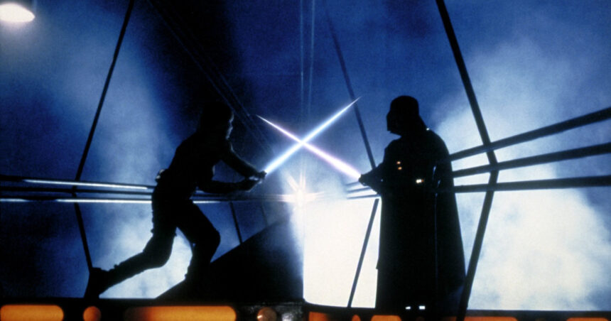 Sabia laser din „Star Wars” folosită de Darth Vader, expusă la Londra înaintea unei licitații, suma estimată pentru vânzare. 1 foto sabia laser din star wars folosita de darth vader expusa la londra inaintea unei licitatii suma pentru care ar putea fi vanduta 6893bb1b3625d