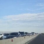 foto trafic de cosmar pe dn 2a spre aeroportul mihail kogalniceanu coloanele sunt de peste 5 km 688e45824b810