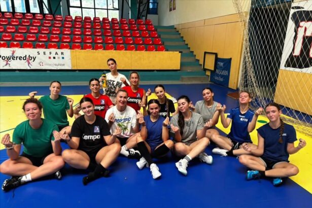 handbalistele de la csu neptun pregatesc la munte noul sezon al diviziei a 68acb46744dbe
