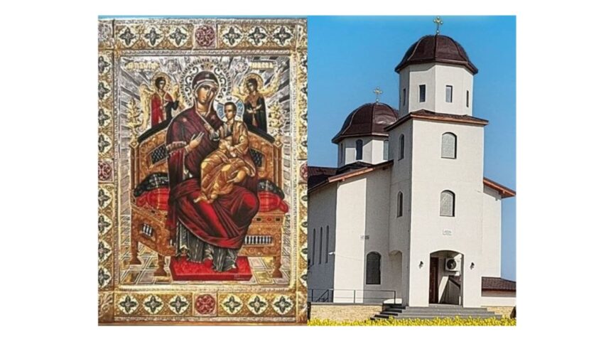 icoana maicii domnului pantanassa adusa de la muntele athos la parohia sfantul gheorghe din palas iata cand va avea loc slujba de sfintire 689216e694a3f