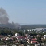 incendiu aproape de santierul naval din tulcea intervin mai multe echipaje de pompieri si politie 68a0904e83453