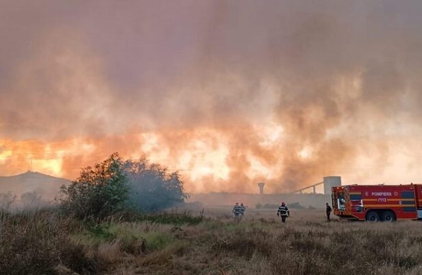 incendiu de vegetatie uscata intre murighiol si mahmudia 68a9a4dfe40ae