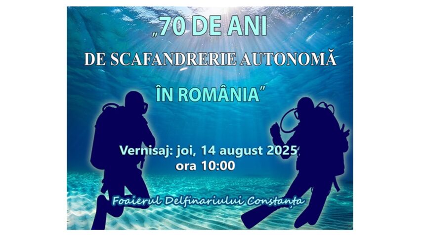 Muzeul de Istorie Națională și Arheologie Constanța, eveniment inedit la Delfinariu: 70 de Ani de Scafandrerie Autonomă în România 1 muzeul de istorie nationala si arheologie constanta eveniment inedit la delfinariu 70 de ani de scafandrerie autonoma in romania 689b1c99a0935