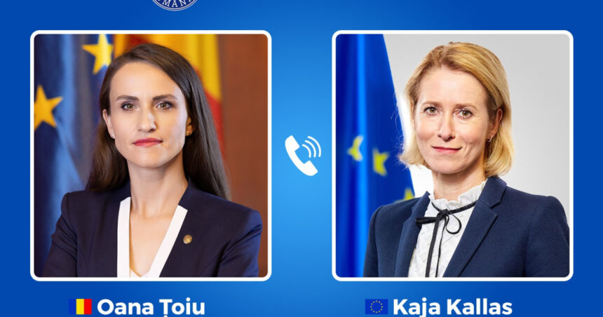 Oana Ţoiu, discuție cu Kaja Kallas: Asigurarea unei păci de lungă durată pentru România, nu doar a unei pauze în război, este esenţială 1 oana toiu convorbire cu kaja kallas pentru romania asigurarea unei paci de lunga durata nu doar a unei pauze in razboi esentiala 68a34dcfc841c
